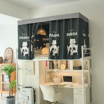 Shengbai Panda Dizaino Bendrabučio Dvigulės Lovos Užuolaida