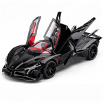 1:18 Apollo Project EVO Superautomobilio Metalinis Lietas Modelis Žaislinis Automobilis Automobilių Detalių Parduotuvė Automobilio Centrinio Valdymo Ekrano Ekranas Berniukas juoda