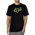 Fox Vyri&scaron;ki trumpomis rankovėmis mar&scaron;kinėliai Legacy, Juoda_Žalia, 2XL S įvairiaspalvis