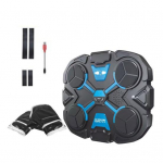 Muzikinė bokso ma&scaron;ina, montuojama ant sienos, su Bluetooth, bokso taikinys su LED, smūgių skaitiklis, reguliuojami režimai, elektroninis bokso treneris, smūgiavimo pagalvėlė 4Grid