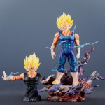 18,5 cm/7,28 col. Anime Dragon Ball figūrėlė Majin Vegeta Veiksmo figūrėlės PVC Statulėlė Darbalaukio Ornamentas Kolekcinis Modelis Žaislai Dovanos
