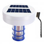 Saulės baseino jonizatorius Automatinis plaukiojantis baseino valytuvas su LED lemputėmis Saulės įkrovimas Bechloris baseino vandens valytuvas Jonizatorius vir&scaron; žemės A