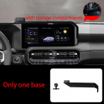 Gravitacinis automobilinis telefono laikiklis 2025 m. Toyota Land Cruiser J250 Prado ekranui, navigacijos laikiklis, oro ventiliacijos laikikliai, telefono stovas