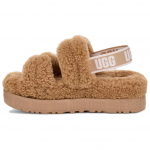 UGG basutės su vienu dirželiu moteri&scaron;kos Smėlio spalvos 1120876-SAN 37