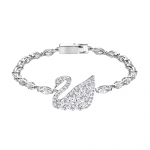 Swarovski mikro-inkrustuotas kristalinis akių gulbės apyrankė Moteri&scaron;kos apyrankės Sidabrinė 5200942 Silver,F