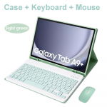 Dėklas, skirtas Samsung Galaxy Tab A9 Plus 11 colių, Nuimamas Bluetooth klaviatūros dėklas, skirtas Samsung Tab A9+ SM-X210/X216/X218 Samsung Galaxy Tab A9+ &Italian keyboard