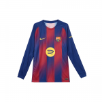 Nike FC Barcelona 2025/26 Stadiono namų vyri&scaron;ki Nike Dri-FIT futbolo replikos ilgomis rankovėmis mar&scaron;kinėliai HJ4611-456 L