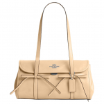 Coach Bridget 34 Petinė rankinė su lanku ir lygaus ra&scaron;to oda Moteri&scaron;ka petinė rankinė &Scaron;viesiai smėlio spalvos CDY94-SVB9C Basic Set (Bag+Dust Bag)