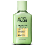 Garnier Fructis Hair Filler Stiprinamasis atstatantis serumas, mažina lūžinėjimą pažeistiems plaukams, be sulfatų, 3,75 fl oz