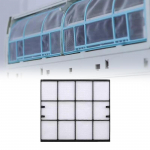 1 vnt. &bdquo;Daikin&ldquo; oro kondicionieriui dulkių filtro tinklelis FTXH35 FTXD35 25FV2C FTXS35DV2C Dulkių nepraleidžiantys oro kondicionieriaus filtro priedai