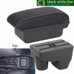 Skirta Toyota Yaris porankių dėžė Skirta Toyota Yaris Eleganti&scaron;kam GR automobiliui Porankis automatinė Sandėliavimo dėžė Atnaujinimo dalys Automobilio priedai 20021-2025 C3 Black white NoUSB black