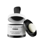 Bare Anatomy Momentinis plaukų maskavimo pudra | 100% Momentinis žilų plaukų padengimas | Nepriekai&scaron;tinga natūrali apdaila | &Scaron;velni, ne&scaron;ausanti formulė | Juoda spalva | 4g black