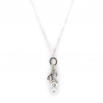 Les Tr&eacute;sors De Lily [G9056] - Collier Argent 'Chor&eacute;graphie'