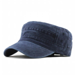 Klasikinė retro vyri&scaron;ka medvilninė plok&scaron;čia beisbolo kepurė ir reguliuojama žieminė &scaron;ilta kepurė