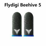 XIAOMI Flydigi Feelers 5 pir&scaron;tų rankovės, atsparios prakaitui, jautrios, be delsimo, nyk&scaron;čių pir&scaron;tų rankovės, skirtos mobiliesiems žaidimams telefonams, žaidimų priedas juoda