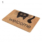 Ant žemės traukiantys akį traukiantys, plačiai naudojami stačiakampiai auk&scaron;tos kokybės žavingi mielo ra&scaron;to Helovino dekoro kilimėliai priekinėms durims 6