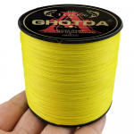GHOTDA 1000M Pintas Žvejybos Valas 12 Gyslų PE Multifilamentinis Žvejybos Valas 25 30 39 50 65 77 92 120 135LB 25lb geltona