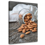 Feeby Canvas print, Skrudinti migdolai