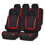 KBKMCY Refresh aged Car Seat Covers Set Fit for Renault Logan 2018 sterway Clio 4 Duster 2013 Seat 9-piece set