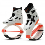 &Scaron;okinėjimo bateliai kengūra Sportas Unisex Bounce Anti Gravity Boots Namų treniruoklių salė Kūno stiprinimas XL 39-41 oranžinė/balta