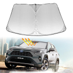 Automobilio skydelis nuo saulės priekinio stiklo skydelis nuo saulės Auto priekinio lango saulės skydas automobilio priekinio stiklo skydelis skirtas Toyota RAV4 2022 armijos žalia spalva