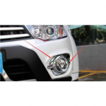 ABS chromed front fog lamp cover 2pcs car accessories for Mitsubishi Pajero sport accessories Car styling gray