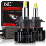 2 vnt 6 pusių 160000LM 3D H7 LED Canbus 360&deg; H1 HB3 HB4 9012 Hir2 CSP Led H11 H8 9006 9005 automobilio priekinių žibintų lemputės rūko žibintas auto priekiniam žibintui 12V 6000K H1