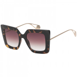 Damen Sonnenbrille in Brillanten Farbt&ouml;nen One Size kanarėlių geltona spalva