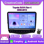 Android automobilio radijas, skirtas Toyota RAV4 Rav 4 2005&ndash;2013 m.