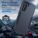 Apsaugos nuo kritimo telefono dėklas, skirtas Samsung Galaxy S23 FE S22 Plus S21 Ultra S20 FE 5G mobiliojo telefono priedai Coque Capa for Galaxy S23 FE juoda
