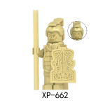 KT1089 Kinijos terakotos karių ir žirgų statybinis blokas žaislas XP658-665