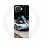Coque pour Oppo A93 Formule 1 McLaren Voiture Gris pilka