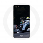 Coque pour Huawei P8 Lite Formule 1 Valtteri Bottas Pilote automobile F1 Noir