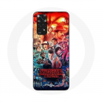 Coque pour Xiaomi Redmi Note 11 4G Stranger Things Teaser Saison 4 Affiche Personnages Art