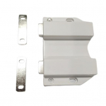 Magnetinis stumdomas fiksatorius Sunkus stūmimas, skirtas atidaryti ABS stipraus siurbimo dvigalvės spintelės durelių stūmimo fiksatorius virtuvės stalčius balta