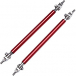 Universalus priekinio buferio lūpos skirstytuvas atraminė strypo jungties atrama Dodge Charger RT SRT SXT Challenger 2000-2022 Automobilio priedai 7.5cm Red