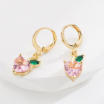 Moteri&scaron;ki auskarai su lanku Bohemian O formos Kūrybingi ryžių karoliukai Perdėtai aksesuarai Auskarai OneSize žalia