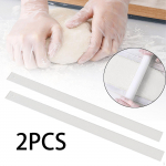 2 vnt. Mėginio te&scaron;los matavimo juostelės kočiojimo kočėlo kreipikliai 40 cm tarpikliai Thickness 3mm