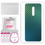 apgo Protective Skin Sticker for the back compatible with vivo X27 Pro, Wrap Film, Foil, Vinyl - Pattern Carbon Chameleon CAKA1