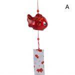 Chimes Glass S Style auksinės žuvelės sodas kabantis lauko dekoro pakabukas Furin dekoratyvinis žuvies papuo&scaron;alas A