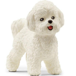 Schleich Bichon Frise figūrėlė SL13963, 1 vnt., populiarūs žaislai Korėjoje beige
