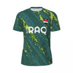 IRAQ Flag 3D spausdinti mar&scaron;kinėliai vyri&scaron;ki vasariniai trumpomis rankovėmis tinkliniai mar&scaron;kinėliai futbolo bėgimo dviračiu teniso fitneso gerbėjams M