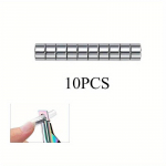 Nagų dailės įrankiai, galingi magnetai, cilindriniai daugiafunkciai katės akies formos magnetai, nagų dailės magnetai, 10 dalių rinkinys 10pcs