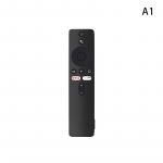 Tv nuotolinio valdymo pulto silikoninis dėklas, pilnas dangtelis, apsauginis dėklas, skirtas Xiaomi Mi Box S juoda