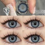 Eyeshare Spalvoti kontaktiniai lę&scaron;iai 1 pora Mėlyni natūralūs akinių lę&scaron;iai Akių kontaktai Rudi Daily Beauty Lę&scaron;iai Žali metiniai vienkartiniai kosmetiniai lę&scaron;iai 0