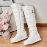 Žieminiai &scaron;ilti rožiniai balti sniego batai moteri&scaron;ki batai žemakulniai auk&scaron;takulniai auk&scaron;takulniai moteri&scaron;ki platforma pliu&scaron;iniai ilgi Botas Mujer juodi 34-43 39