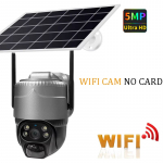 Nauja saulės kamera 4G lauko PIR žmogaus aptikimo belaidės CCTV mažos galios vandeniui atsparios i&scaron;maniosios saugos stebėjimo WIFI IP PTZ kameros WiFi Camera