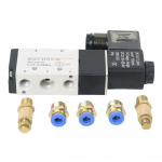 Oro valdymo pilotinis valdymo vožtuvas solenoidinis pneumatinis vožtuvas pramoninei automatikai lengvai i&scaron;ardomas geras sandarinimas CHINA