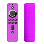 Tinka Fire TV Stick 4K TV Stick 2GEN pulteliui Silikoninis dėklas Apsauginis dangtelis Odos Firestick pultelio dangtelis &Scaron;viečiantis tamsoje violetinė