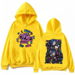 Kar&scaron;tas Anime Arcane Džemperis Harajuku Hip Hop Puloveris Vir&scaron;ūnės Džemperis Gerbėjų Dovana Džemperis Harajuku Anime Džemperiai ir Džemperiai Vyri&scaron;ki S